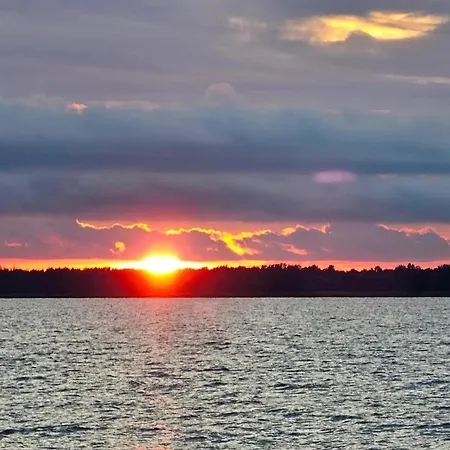 Luxushaus Boddenkueste Mit Lagune Und Sauna 度假居 *